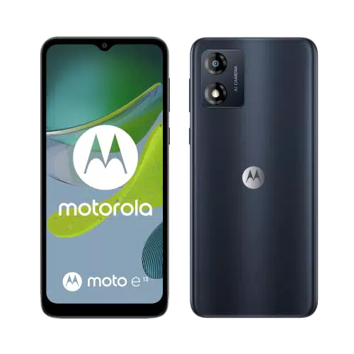 Motorola Smartphone e13, 2/64GB, Camara 13MP, Batería 5000mAh