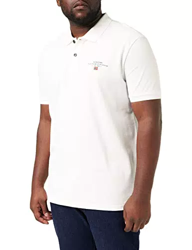 Napapijri Elbas SS 4 Camisa de Polo, Tomate Rojo, S para Hombre
