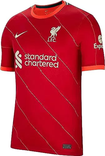 Nike - liverpool Temporada 2021/22 Camiseta Primera Equipación Equipación de Juego Hombre