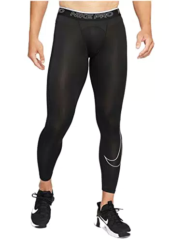 Nike M NP DF Tight Leggings, Mens, Black/White, XX-Large
