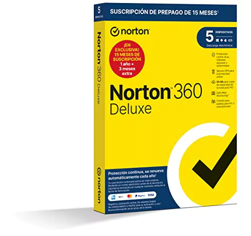 Norton 360 Premium+Utilities 2023-12 meses de suscripción con renovación automática Dark Web Monitoring Secure VPN y Gestor de contraseñas|PC/Mac |10 Dispositivo|Código de activación enviado por email
