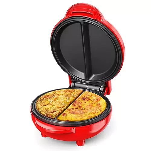 OSTBA Maquina para Hacer Tortillas, 550W Mini Placa para Tortillas