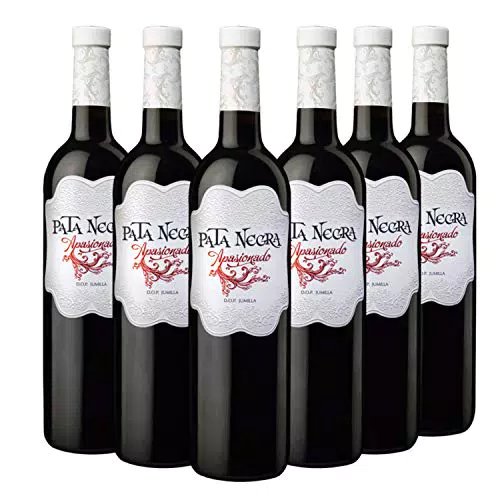 Pata Negra Apasionado - Vino Tinto D.O Jumilla - Caja de 6 Botellas x 750 ml