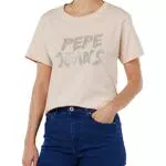 Pepe Jeans Bria T-Shirt, Rosa, XS para Mujer