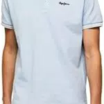 Pepe Jeans Jett Polo, Gris, M para Hombre