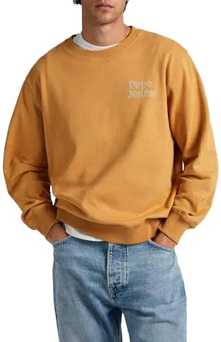 Pepe Jeans Murvel Sweatshirt, Marrón, S para Hombre