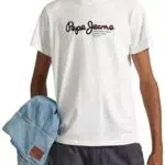 Pepe Jeans Wido T-Shirt, Azul, M para Hombre