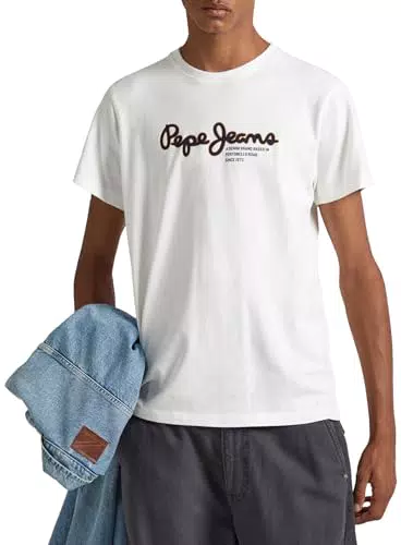 Pepe Jeans Wido T-Shirt, Azul, M para Hombre