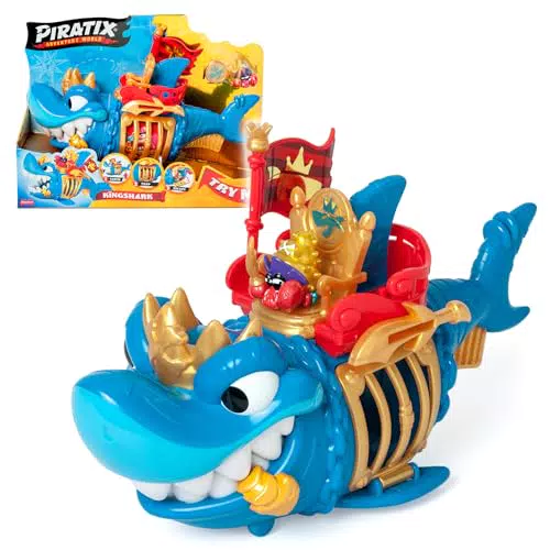 PIRATIX ADVENTURE WORLD King Shark Tiburón articulado