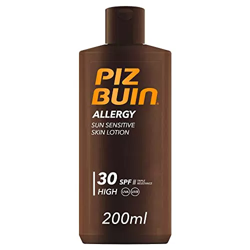 PIZ BUIN Allergy Sun Sensitive Skin Lotion FPS 30, protector solar corporal con FP30