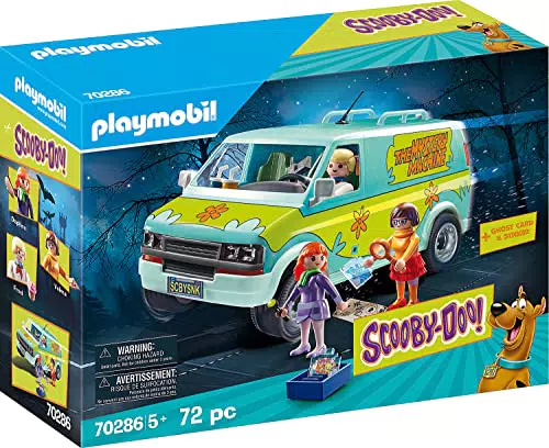 PLAYMOBIL 70286 Scooby DOO La Máquina del Misterio con Efectos de Luz