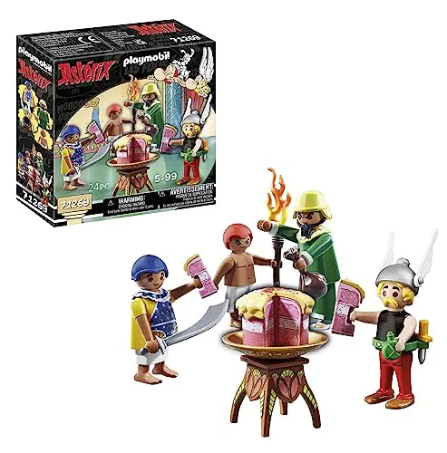 PLAYMOBIL Asterix 71269 Paletabis y la Tarta envenenada