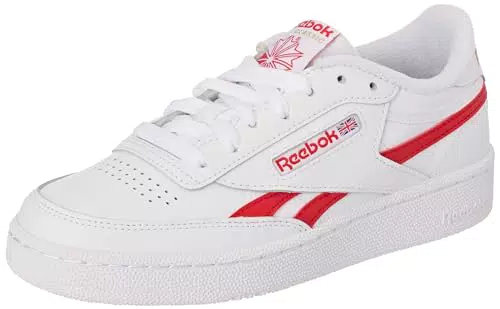 Reebok Club C Revenge, Zapatillas Unisex Adulto, FTWR White/Vector Red/FTWR White