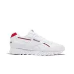 Reebok Glide Vegan, Zapatillas Unisex Adulto, FTWR White/Core Black/Vector Red