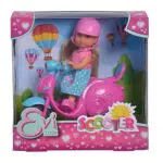 SIMBA TOYS ESPAÑA, S.L. Muñeca Evi Love En Scooter