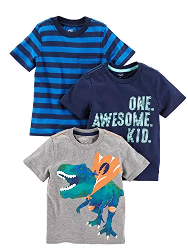 Simple Joys by Carter's 3-Pack Short-Sleeve tee Shirts Camiseta