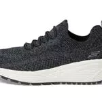 Skechers 117256, Zapatillas Mujer, Tejido Negro Jaspeado