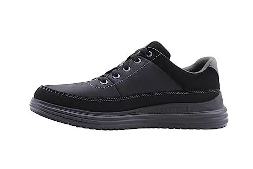Skechers Proven Aldeno, Zapatos deportivos Hombre, Black Leather