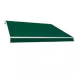 SmartSun Classic Toldo Completo 4x2, 5m Color Verde Lona poliéster. Estructura de Aluminio. Regulable en inclinación. Manivela incluida. Toldo terraza