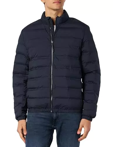 Springfield 956377 Abrigo, Azul Oscuro, S para Hombre