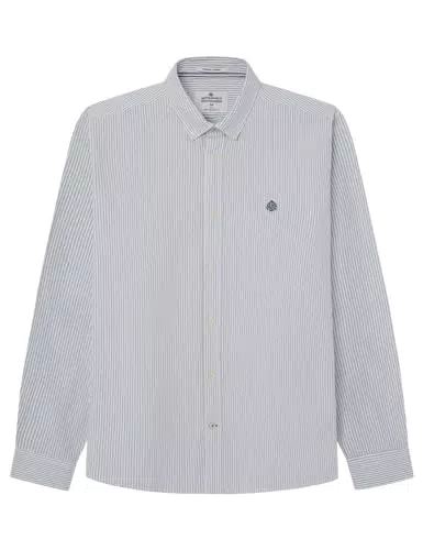 SPRINGFIELD Camisa 946141, Verde, XL para Hombre