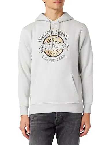 SPRINGFIELD Sudadera 96513 Hombre, Gris Claro