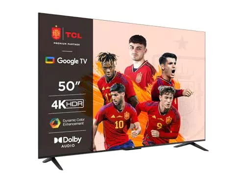 TCL 50P639 Smart TV con 4K HDR, Ultra HD, Google TV