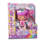 The Bellies from Bellyville - Rosie Rainbow!, muñeca interactiva grande big bellie