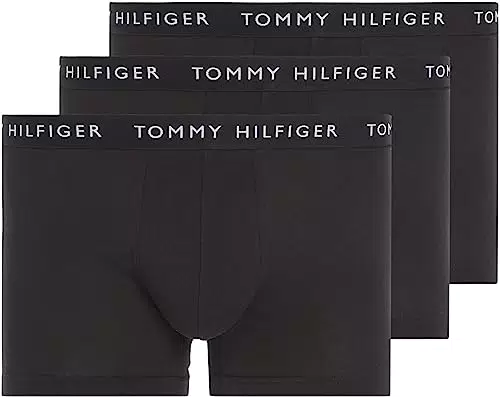 Tommy Hilfiger 3P TRUNK, Bóxer, Hombre, NAVYBLAZER/TANGORED/PVHWHITE