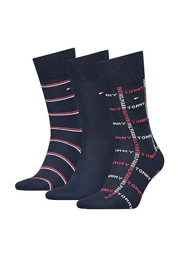 Tommy Hilfiger CLSSC Sock, Azul, 43-46 para Hombre