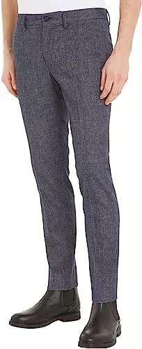 Tommy Hilfiger Men Trousers Bleecker Chino, Blue