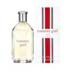 Tommy Hilfiger Tommy Girl Eau de Toilette 100 ml Perfume de Mujer Fragancia Floral Muy Fresca con Notas Frutales Botella de Vidrio Transparente