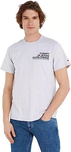 Tommy Jeans Men Short-Sleeve T-Shirt Concert Tee Regular Fit