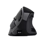 Trust Voxx Ratón Vertical Inalámbrico Recargable, Bluetooth o 2.4 GHz