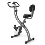 Ultrasport F-Bike 200B, entrenador bicicleta, bicicleta estática plegable