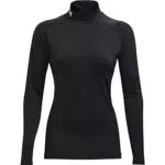Under Armour Heatgear Armour Comp Mock Camisa de Manga Larga Hombre Negro