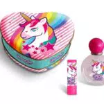 Unicorn Love Estuche Corazón Metal EDT 50ml y un Pintalabios Unicorn Love