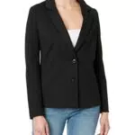 VERO MODA Vmeva LS Slim Blazer Ga Noos, Negro, XL para Mujer