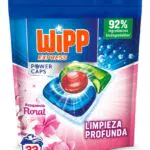 Wipp Express Power Caps Detergente Floral en Cápsulas para Lavadora