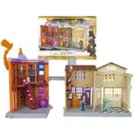 Wizarding World Harry Potter - PLAYSET CHEMIN DE Traverse Magical MINIS - Univers De Jeu Magique Avec 2 Figurines Et 21