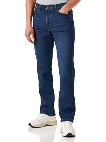 Wrangler Frontier Pantalones, Dancing Water, 30W x 34L para Hombre