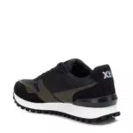 XTI - Zapatilla Cierre de cordón para Hombre, Color: Negro