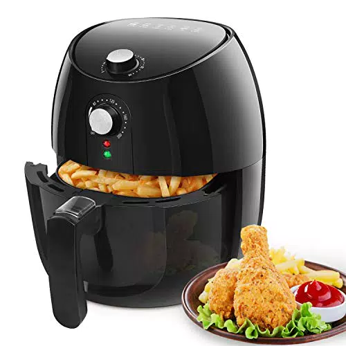 Aigostar Hayden - Freidora de aire sin aceite, 1500W