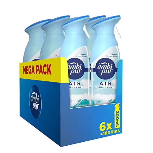 Ambipur Ambientador Casa Spray, 1.8 L, Elimina los Malos Olores