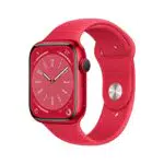 Apple Watch Series 8 Reloj Inteligente con Caja de Aluminio Red - Correa Deportiva Red - Talla única. Monitor de entreno