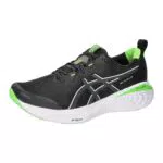 ASICS Cumulus 25 Hombre Zapatos para Correr Negro Plata