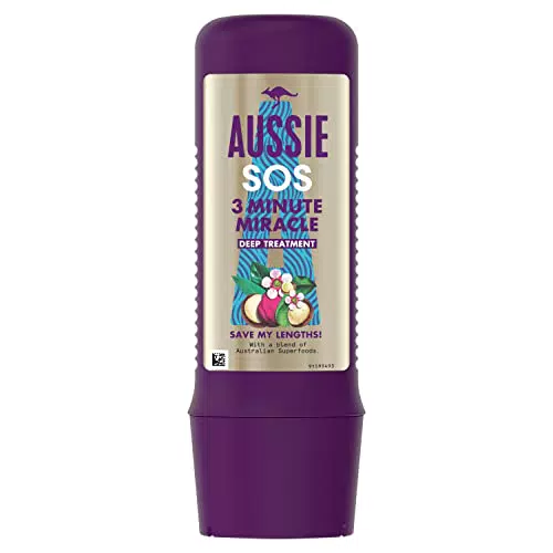 Aussie SOS Save My Lengths! Acondicionador Para El Cabello Intensivo 3 Minute Miracle