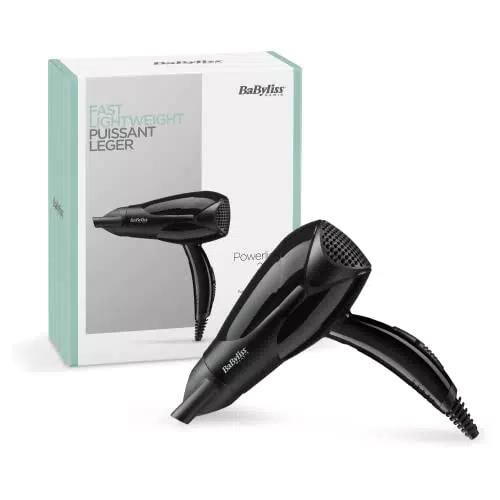 BaByliss Compact Dryer D212E - Secador de viaje 2000 W