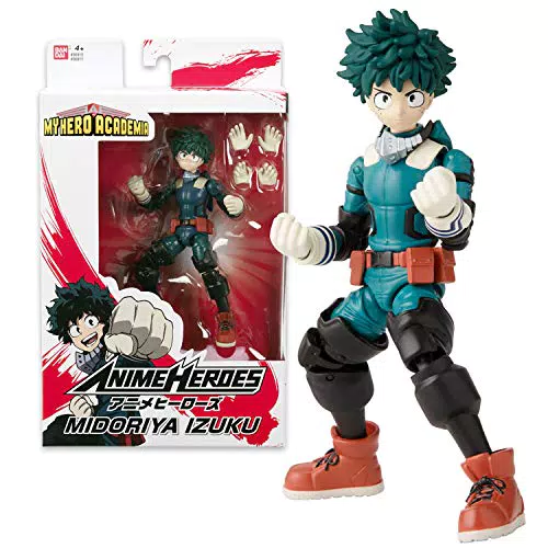 BANDAI Anime Héroes Figura de Acción Izuku Modoriya My Hero Academia