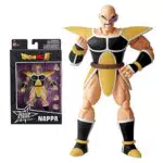Bandai - Figura de Accion Nappa Visor Dragon Ball Super - Dragon Stars 17cm Multicolor 36861